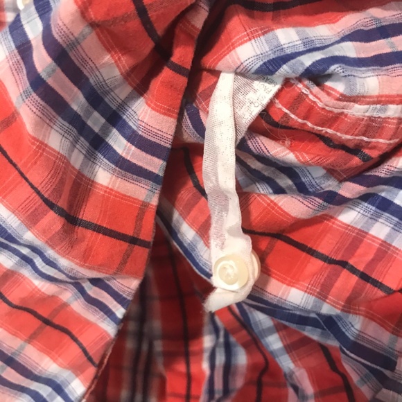 🔸5/30$!! IZOD Button Down Plaid Shirt - Picture 7 of 10